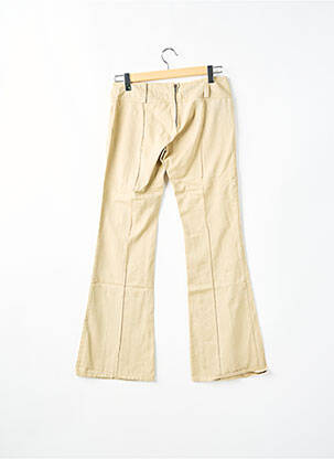 Pantalon flare taille basse taille basse beige MISS SIXTY femme