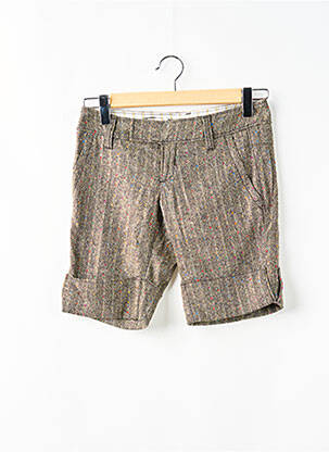 Bermuda taille à pinces gris MISS SIXTY femme