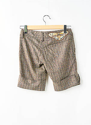 Bermuda taille à pinces gris MISS SIXTY femme