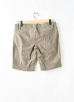 Bermuda taille basse taille basse vert ONLY femme