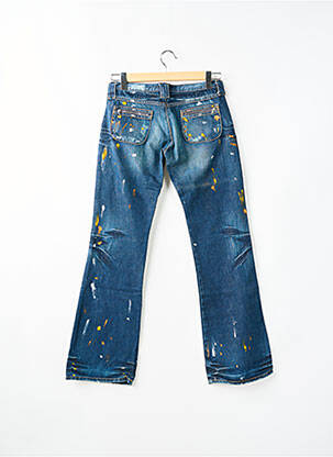 Jeans bootcut stretch taille basse bleu RWD femme