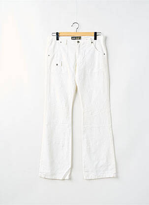 Pantalon flare taille normale taille normale beige RWD femme