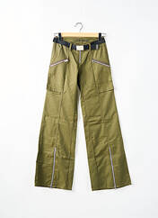 Pantalon flare vert LA BRIGADA INTERNACIONAL pour femme seconde vue