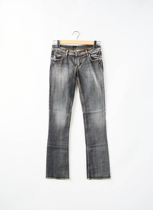 Jeans bootcut stretch taille basse bleu KAPORAL femme
