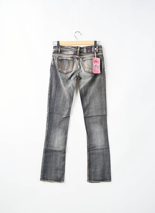 Jeans bootcut stretch taille basse bleu KAPORAL femme