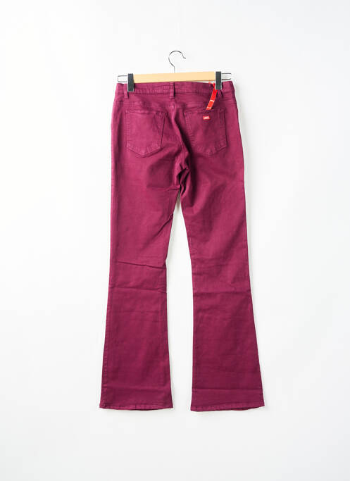 Pantalon flare stretch taille normale rouge MISS SIXTY femme
