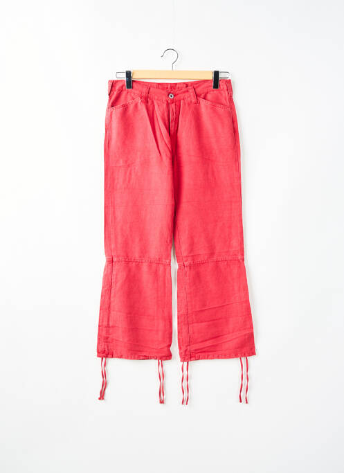 Pantalon 7/8 rouge LA BRIGADA INTERNACIONAL pour femme