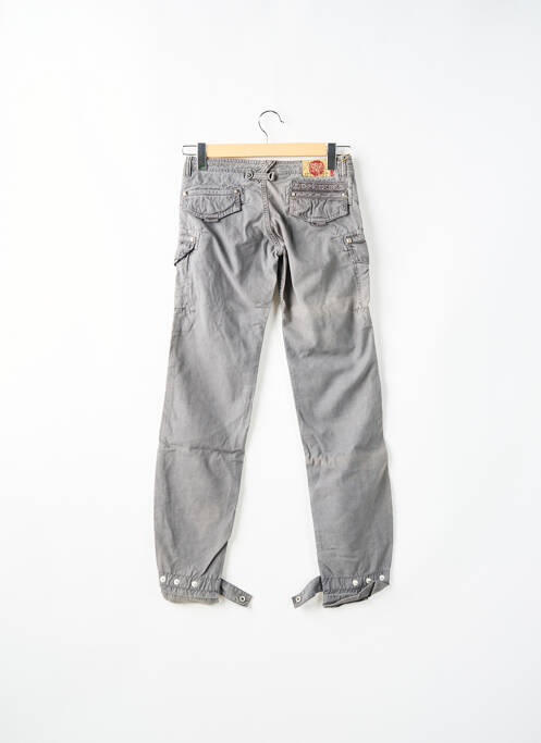 Pantalon cargo gris LE TEMPS DES CERISES pour femme