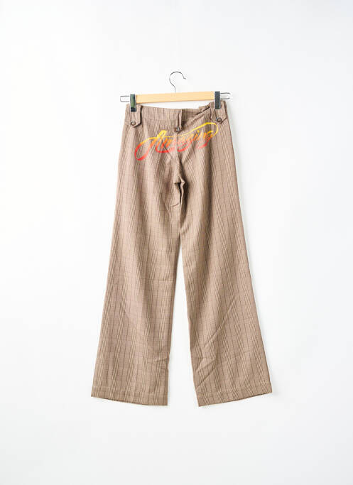 Pantalon flare marron KULTE pour femme