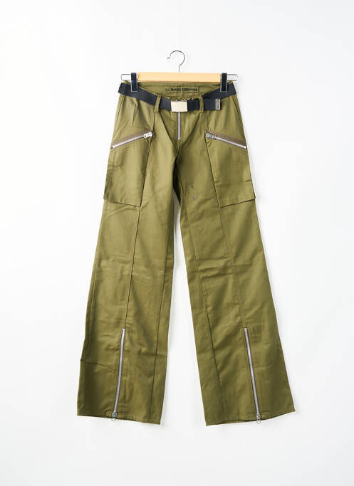 Pantalon flare vert LA BRIGADA INTERNACIONAL pour femme