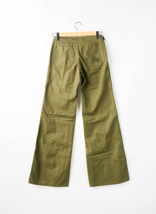 Pantalon flare vert LA BRIGADA INTERNACIONAL pour femme