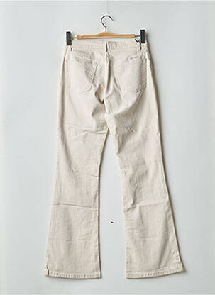 Jeans bootcut taille normale taille normale beige SCHOOL RAG femme