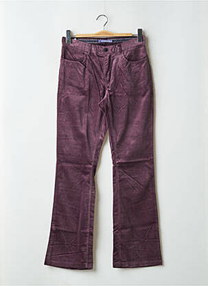 Pantalon flare stretch taille normale violet SCHOOL RAG femme