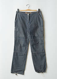 Pantalon cargo taille normale taille normale bleu SCHOOL RAG femme