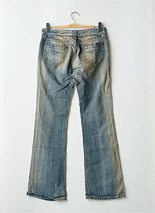Jeans bootcut stretch taille basse bleu TEDDY SMITH femme