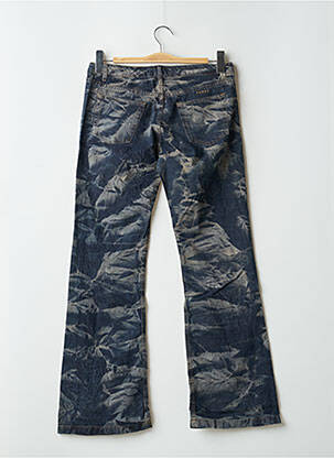 Jeans bootcut stretch taille basse bleu SCHOOL RAG femme