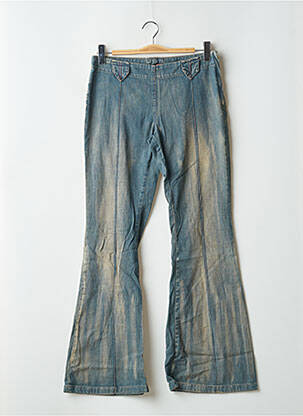 Jean coupe flare stretch taille normale bleu TEDDY SMITH femme