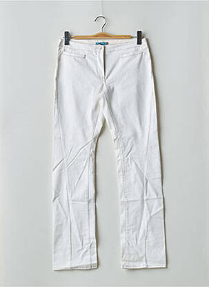Jeans bootcut taille normale taille normale blanc TEDDY SMITH femme