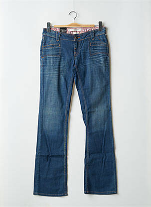Jeans bootcut stretch taille basse bleu TEDDY SMITH femme