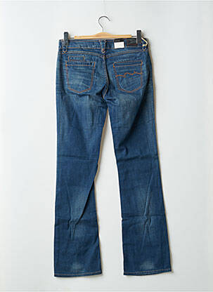 Jeans bootcut stretch taille basse bleu TEDDY SMITH femme