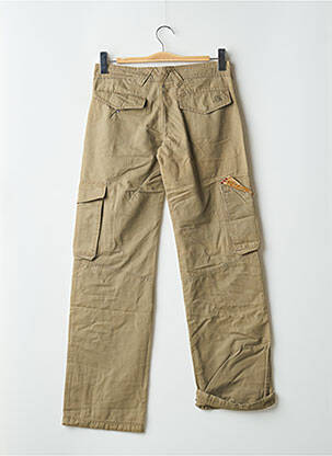 Pantalon cargo coupe droite taille basse vert TEDDY SMITH femme