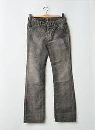 Pantalon droit stretch taille normale gris TEDDY SMITH femme