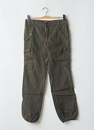 Pantalon cargo taille normale taille normale vert TEDDY SMITH femme