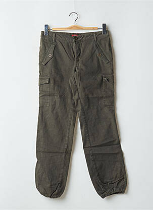 Pantalon cargo taille normale taille normale vert TEDDY SMITH femme