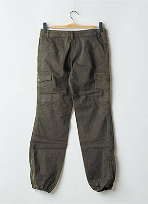 Pantalon cargo taille normale taille normale vert TEDDY SMITH femme