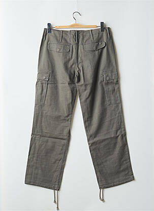 Pantalon cargo coupe droite taille normale vert TEDDY SMITH femme