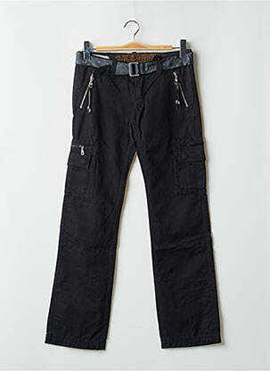 Pantalon cargo coupe droite taille basse noir Z.BRAND femme