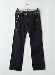 Pantalon cargo coupe droite taille basse noir Z.BRAND femme