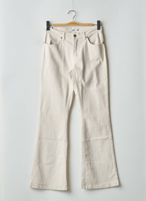 Jeans bootcut taille normale taille normale beige SCHOOL RAG femme