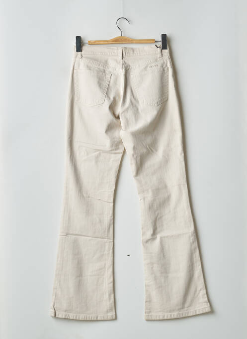 Jeans bootcut taille normale taille normale beige SCHOOL RAG femme