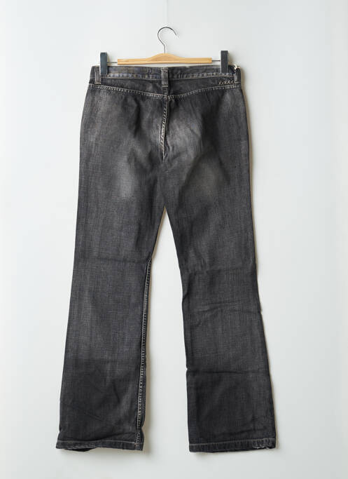 Jeans bootcut stretch taille basse noir SCHOOL RAG femme
