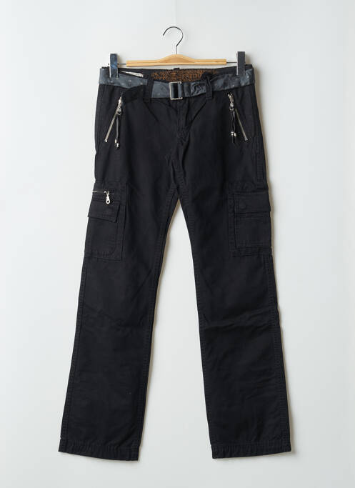 Pantalon cargo coupe droite taille basse noir Z.BRAND femme