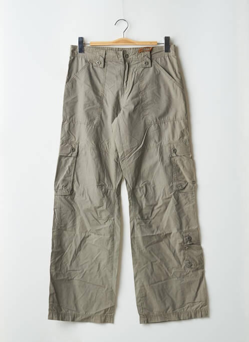 Pantalon cargo vert TEDDY SMITH pour femme