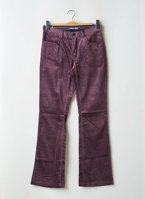 Pantalon flare violet SCHOOL RAG pour femme