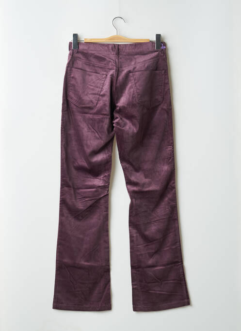 Pantalon flare violet SCHOOL RAG pour femme