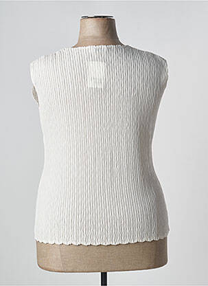 Top stretch sans manche beige SOMMERMANN femme