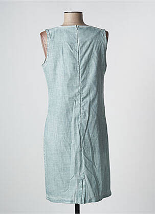 Robe mi-longue sans manche sans manche vert MERI & ESCA femme