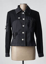 Veste casual poches noir PAUSE CAFE femme