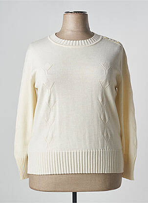 Pull beige MINO MORA pour femme