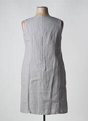 Robe mi-longue gris PAUSE CAFE pour femme seconde vue