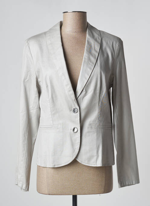 Blazer argent PAUSE CAFE pour femme