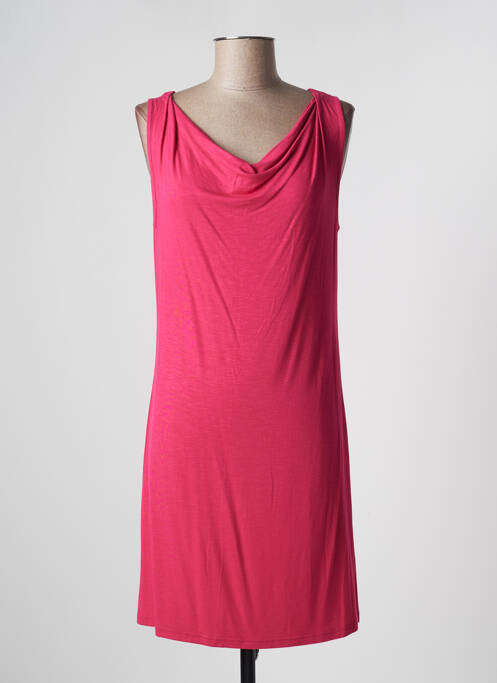 Robe mi-longue rose VANIA pour femme