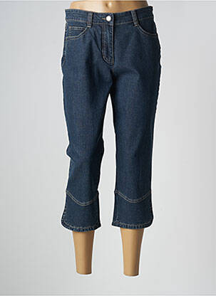 Jeans coupe slim tissage brut taille normale bleu LEBEK femme