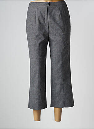 Pantacourt coupe droite taille normale gris KARTING femme
