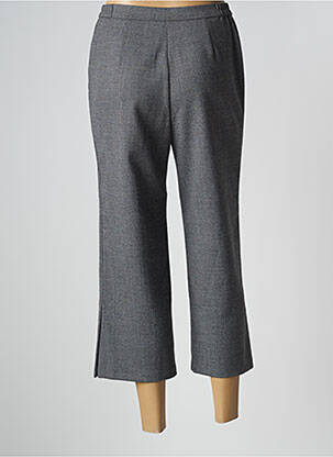 Pantacourt coupe droite taille normale gris KARTING femme