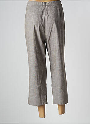 Pantacourt coupe droite taille normale gris KARTING femme